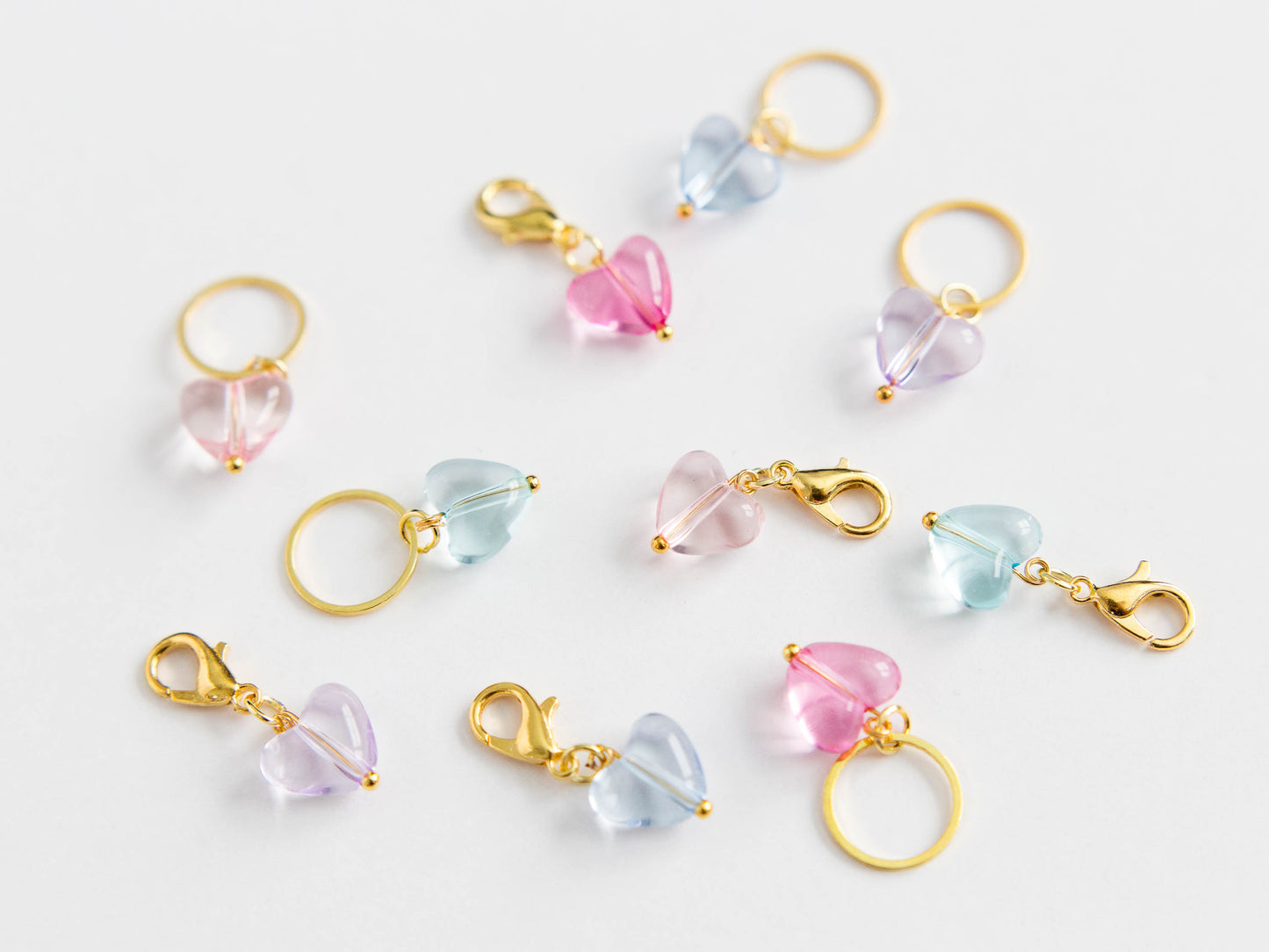 Heart Stitch Markers