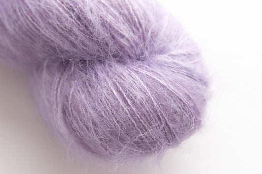 Lilac Mohair Silk