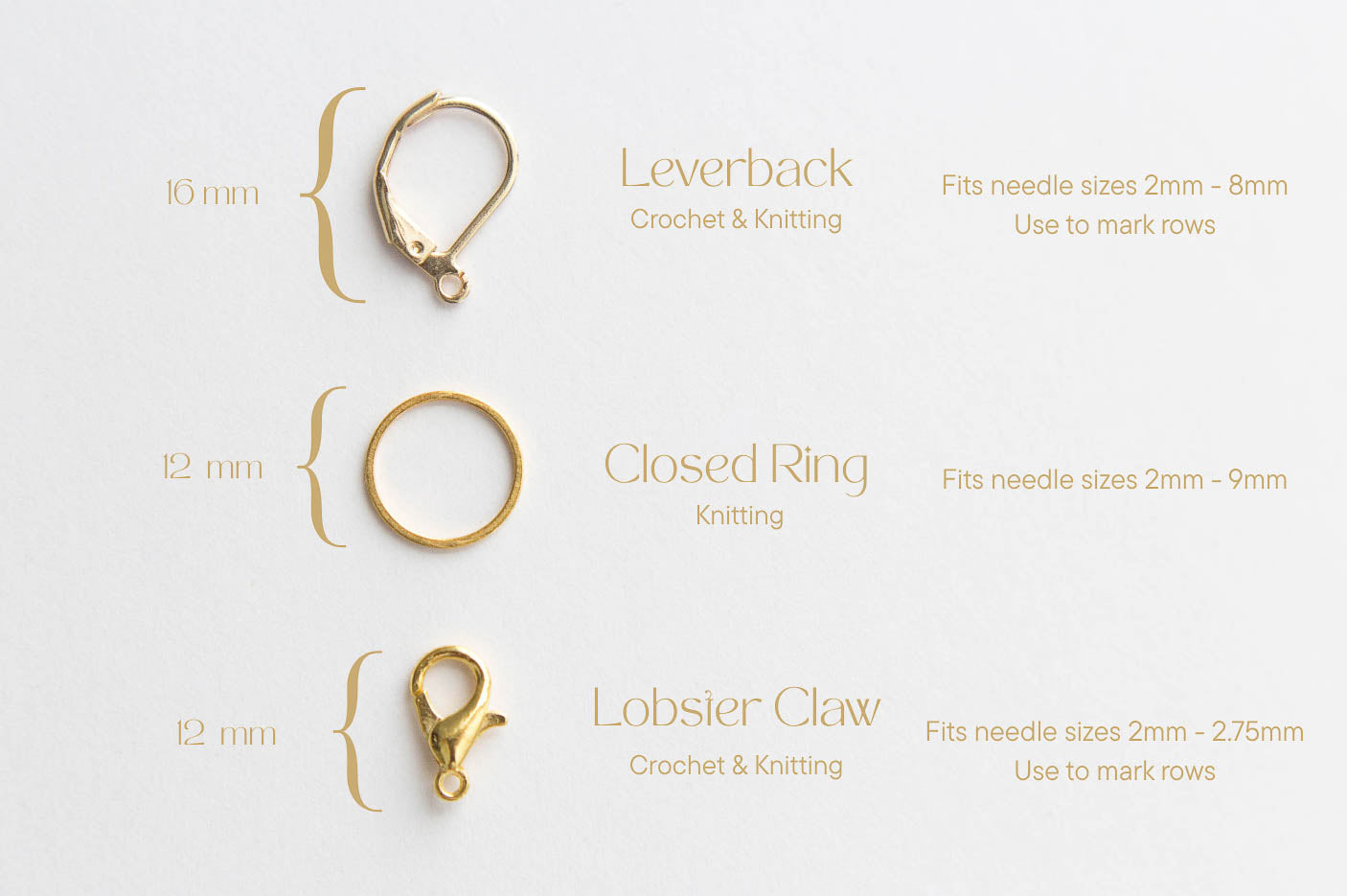Pansy Stitch Markers