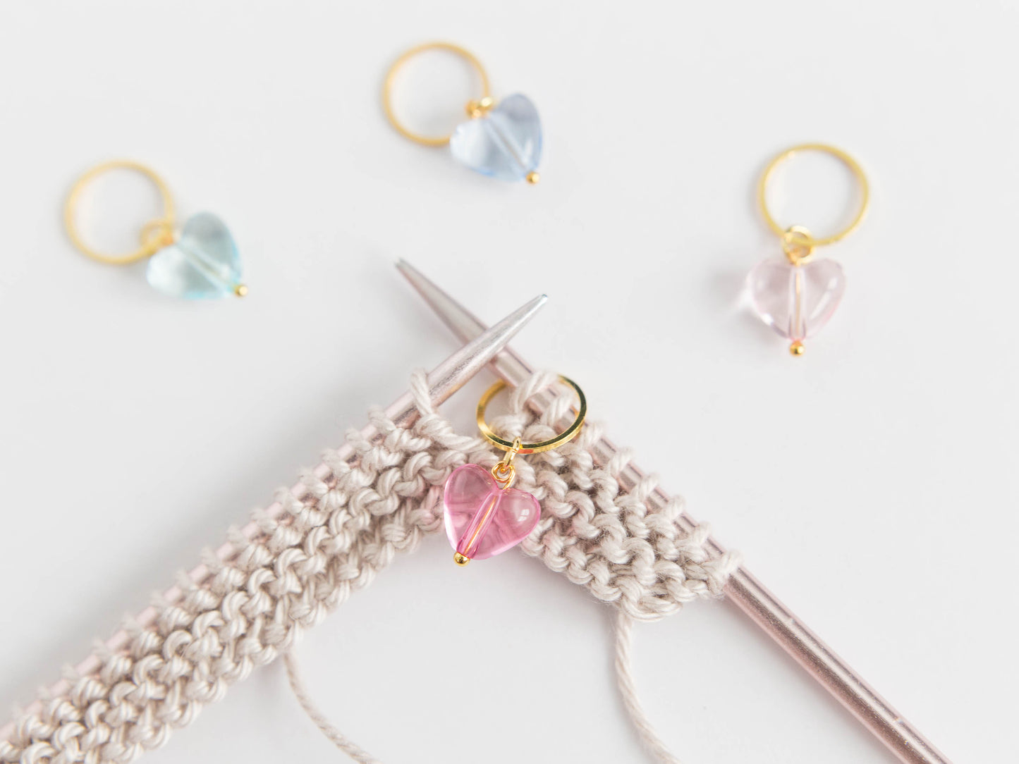 Heart Stitch Markers