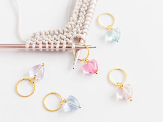 Heart Stitch Markers