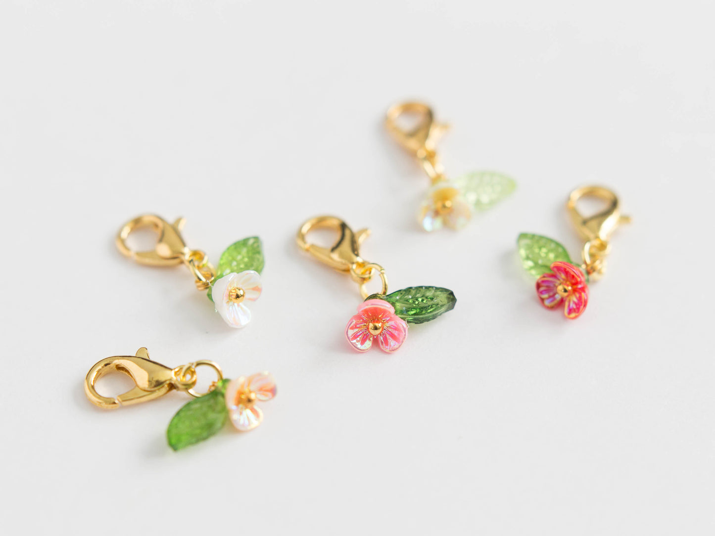 Pansy Stitch Markers