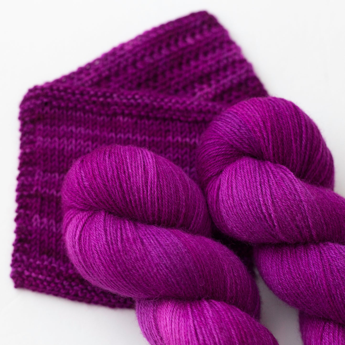 Fushia Fingering Weight Non-Superwash BFL