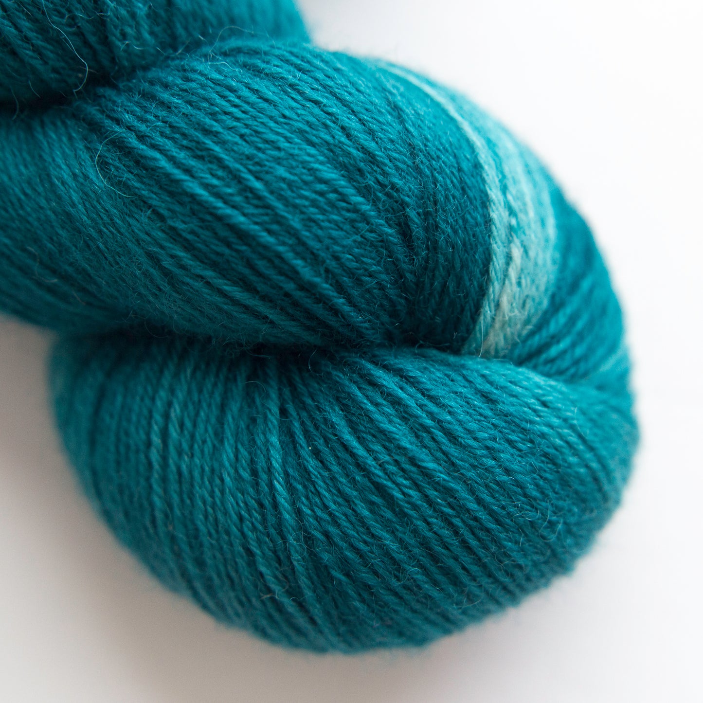 Largo Teal Fingering Weight Non-Superwash BFL