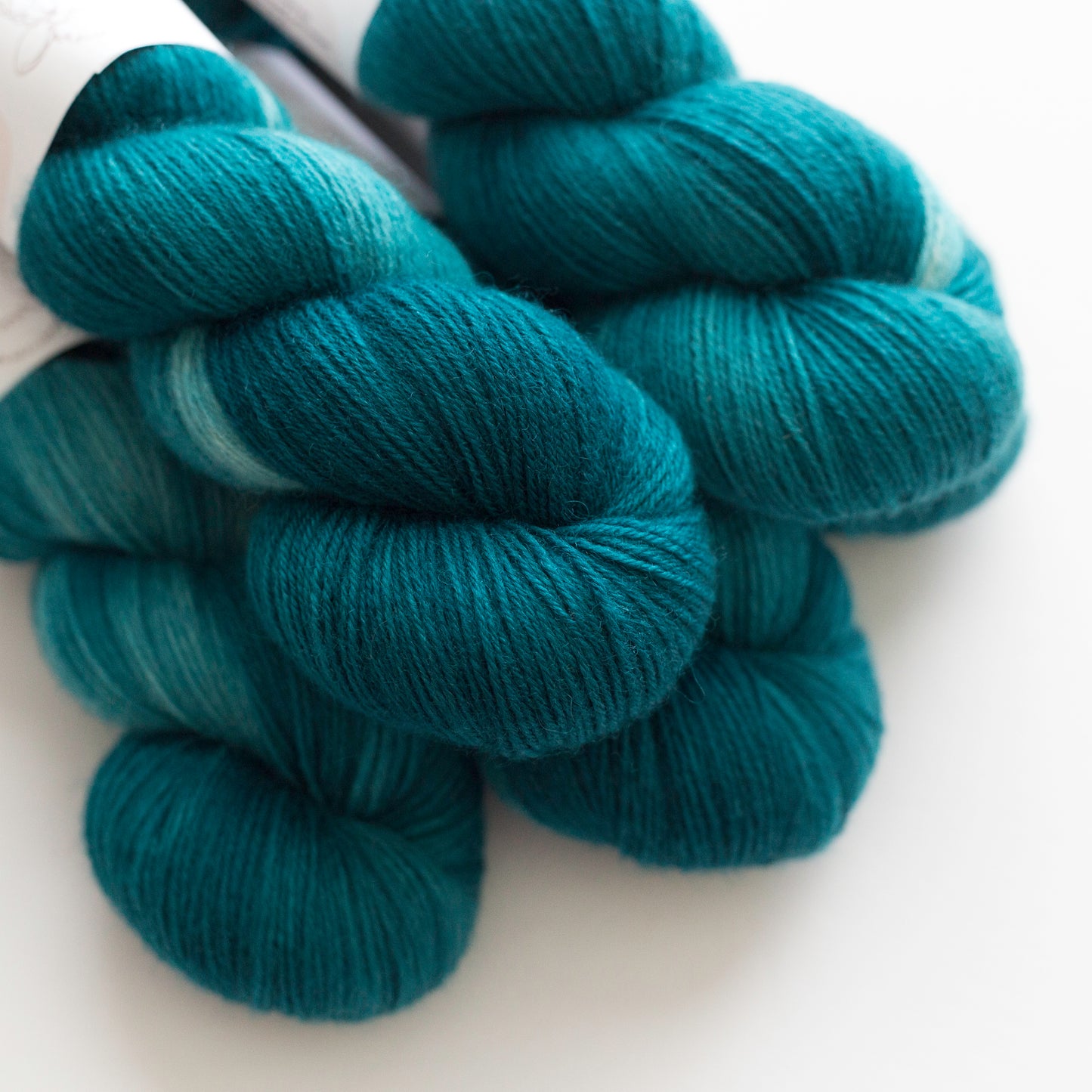 Largo Teal Fingering Weight Non-Superwash BFL