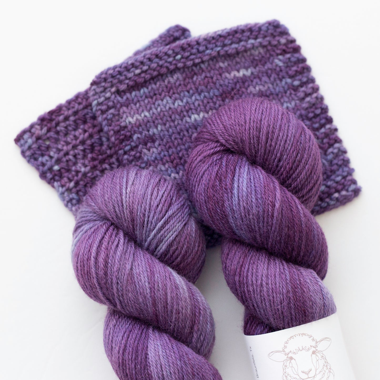 Fire and Ice DK Weight Non-Superwash BFL