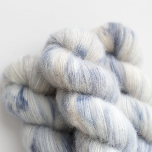 Farmhouse Sport Weight Hand Dyed Fluffy Baby Alpaca Cotton Yarn