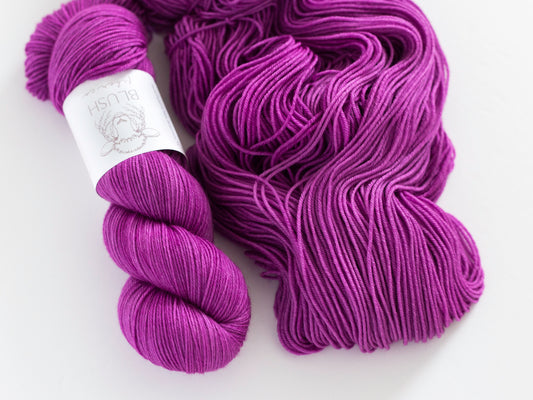 Fuchsia SW Merino Nylon Yarn