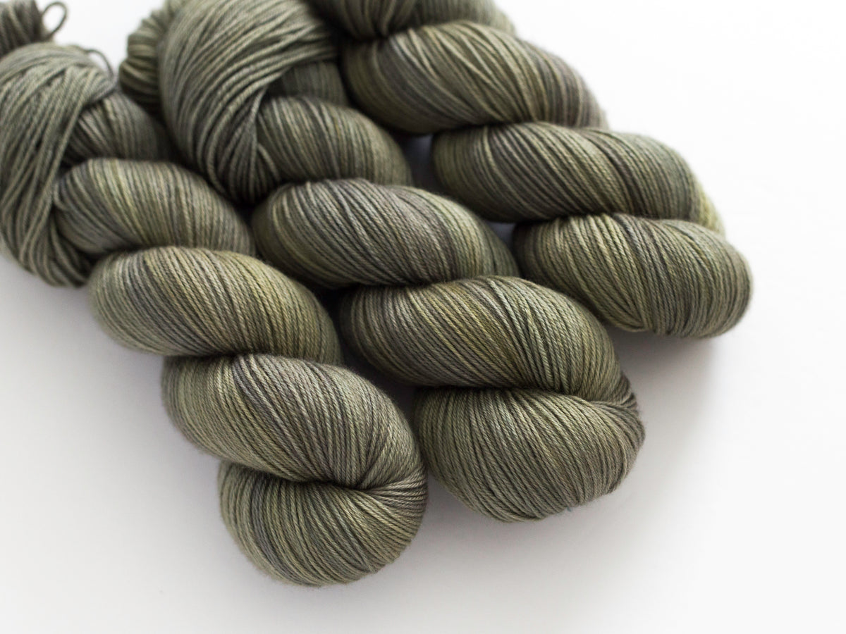 Olive SW Merino Nylon Yarn