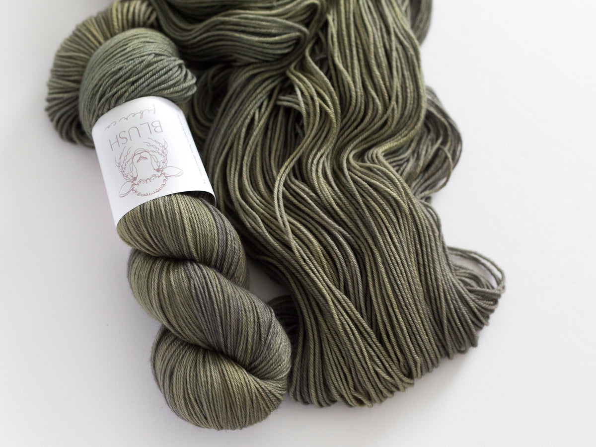 Olive SW Merino Nylon Yarn