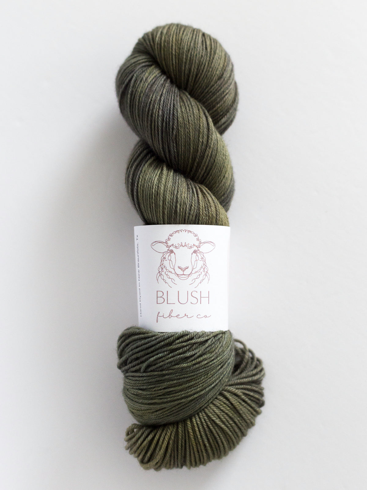 Olive SW Merino Nylon Yarn