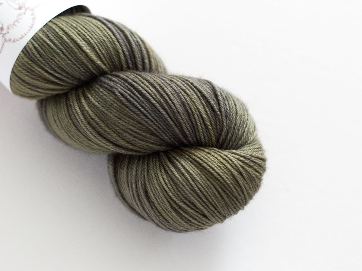 Olive SW Merino Nylon Yarn