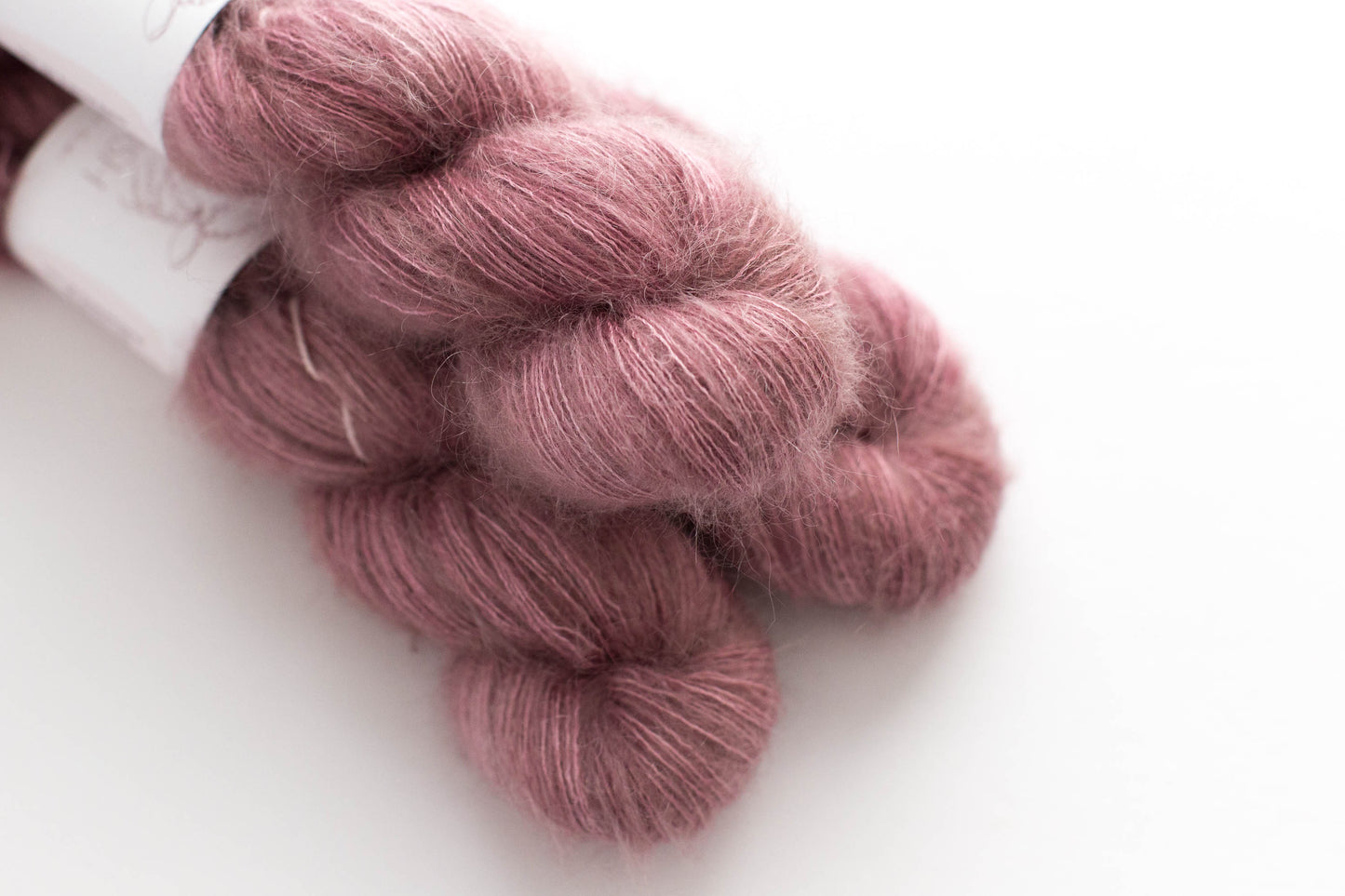 Antique Mauve Mohair Silk