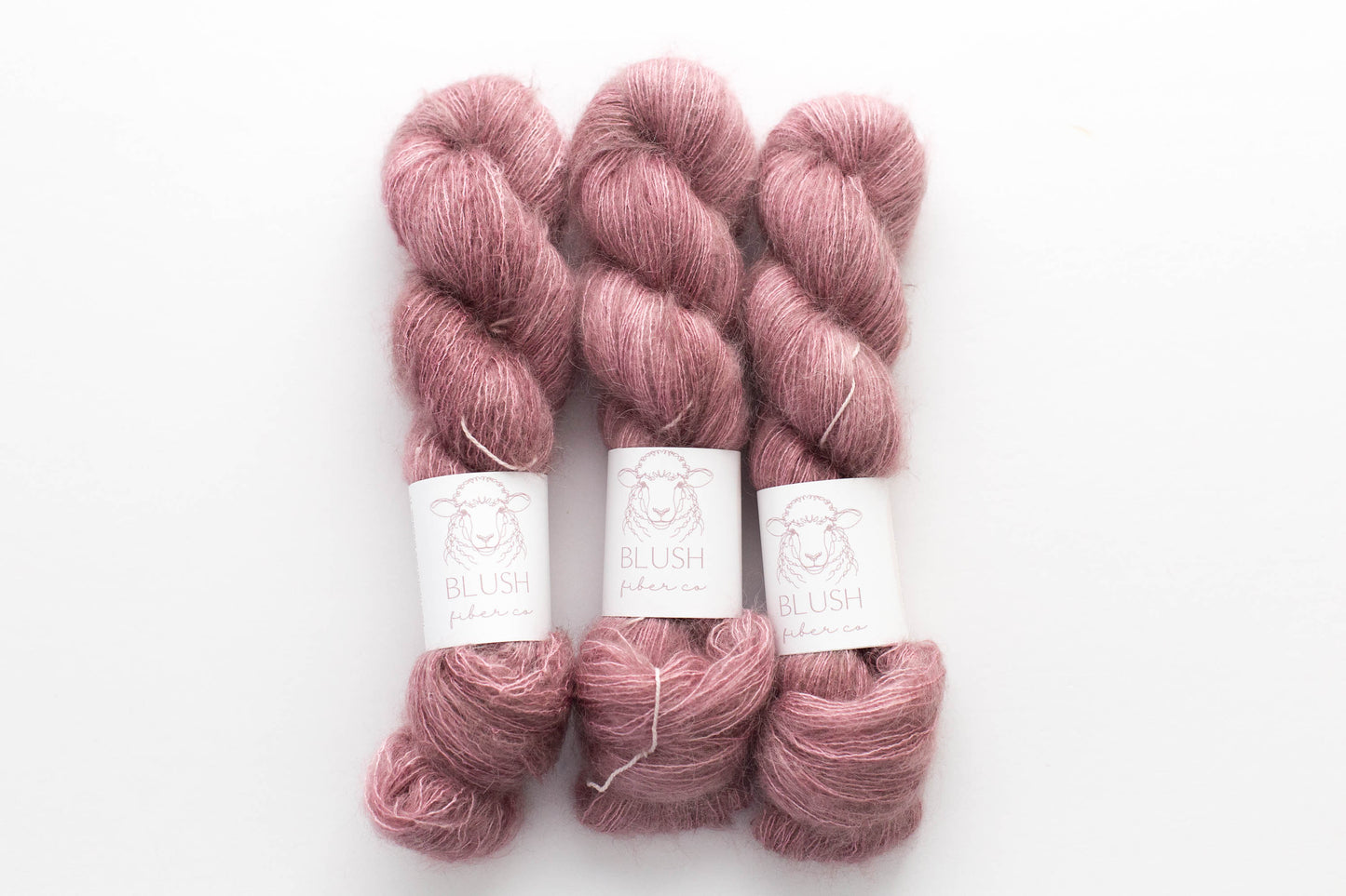 Antique Mauve Mohair Silk