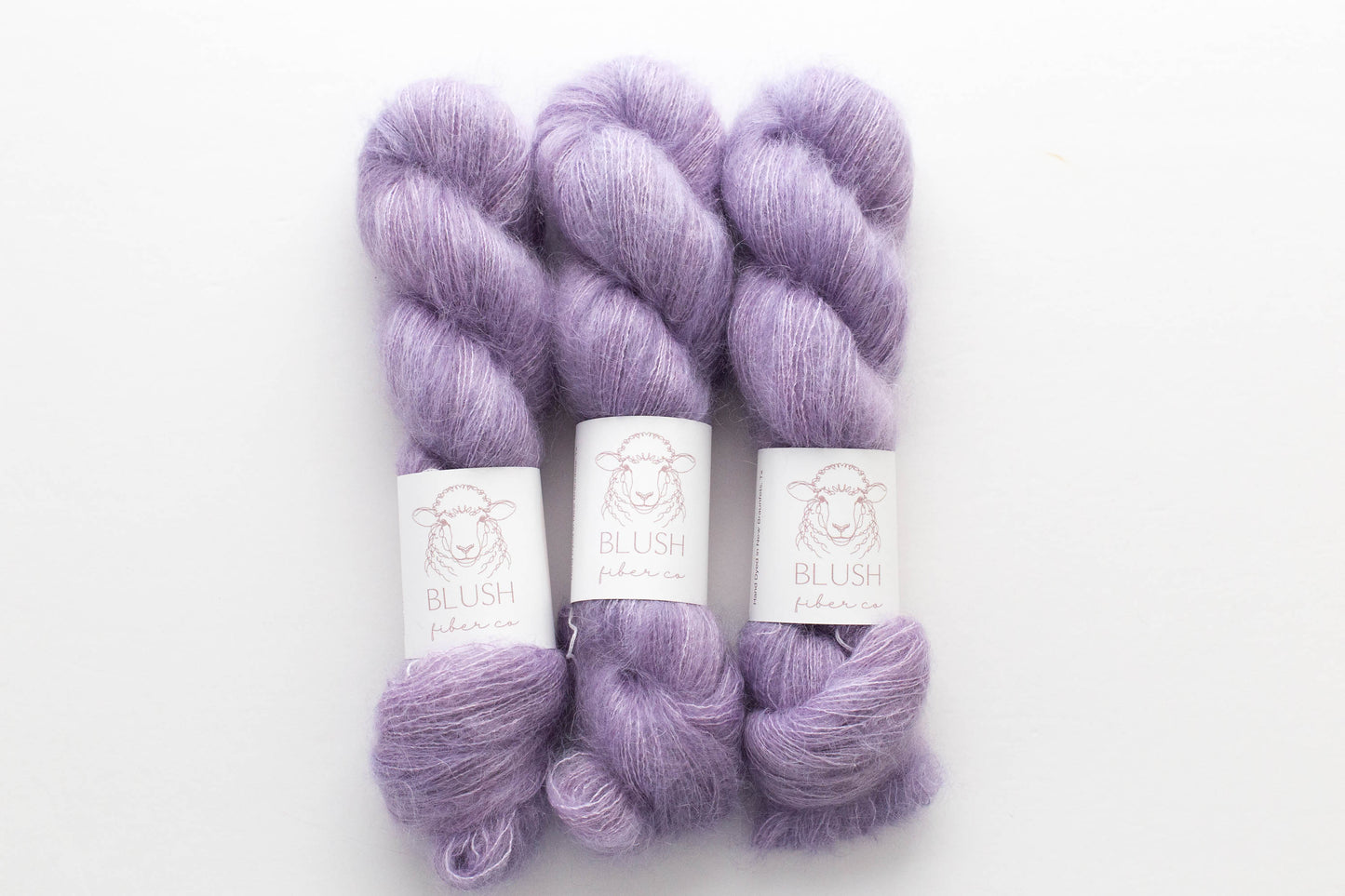 Lilac Mohair Silk