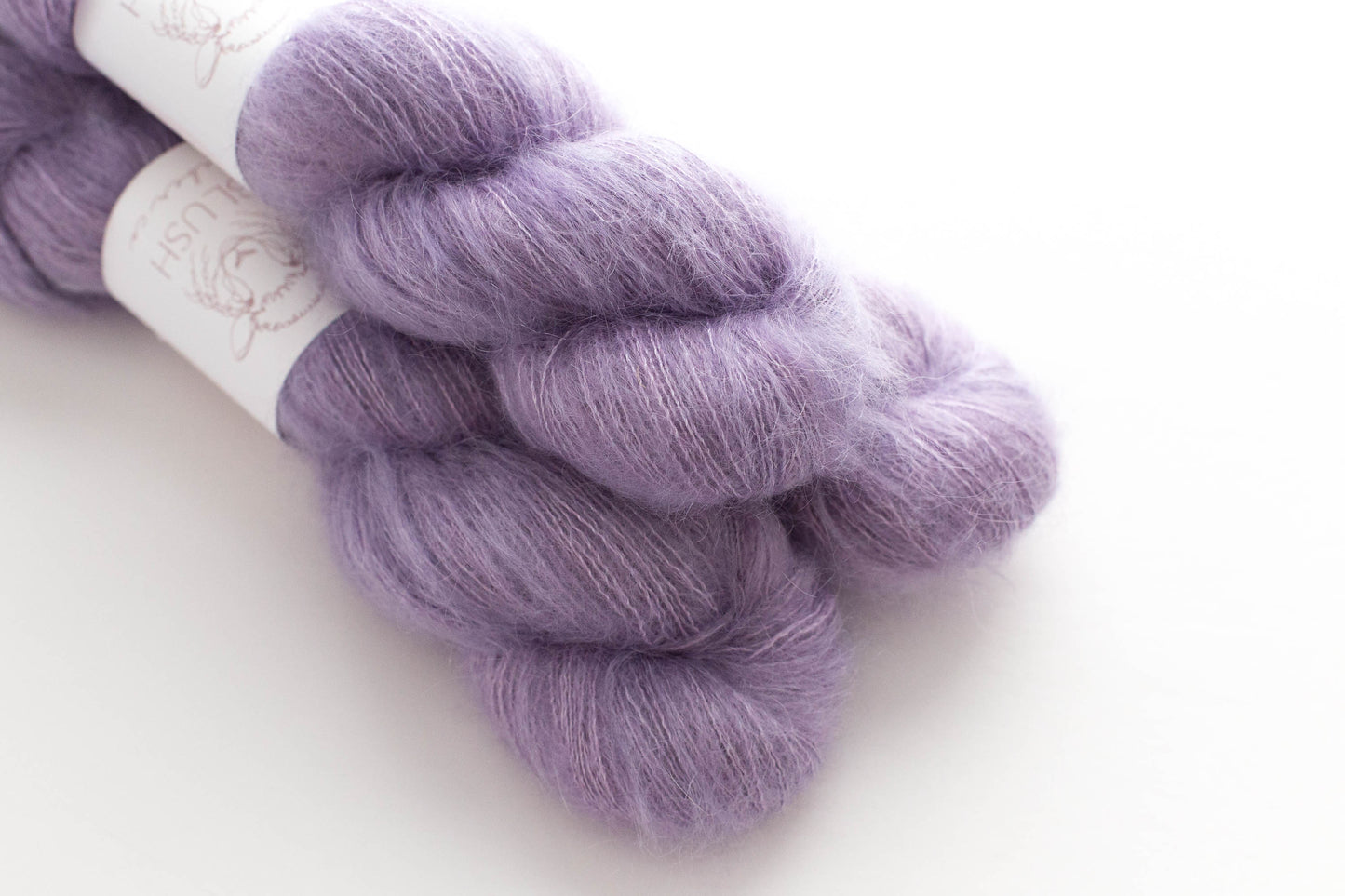 Lilac Mohair Silk