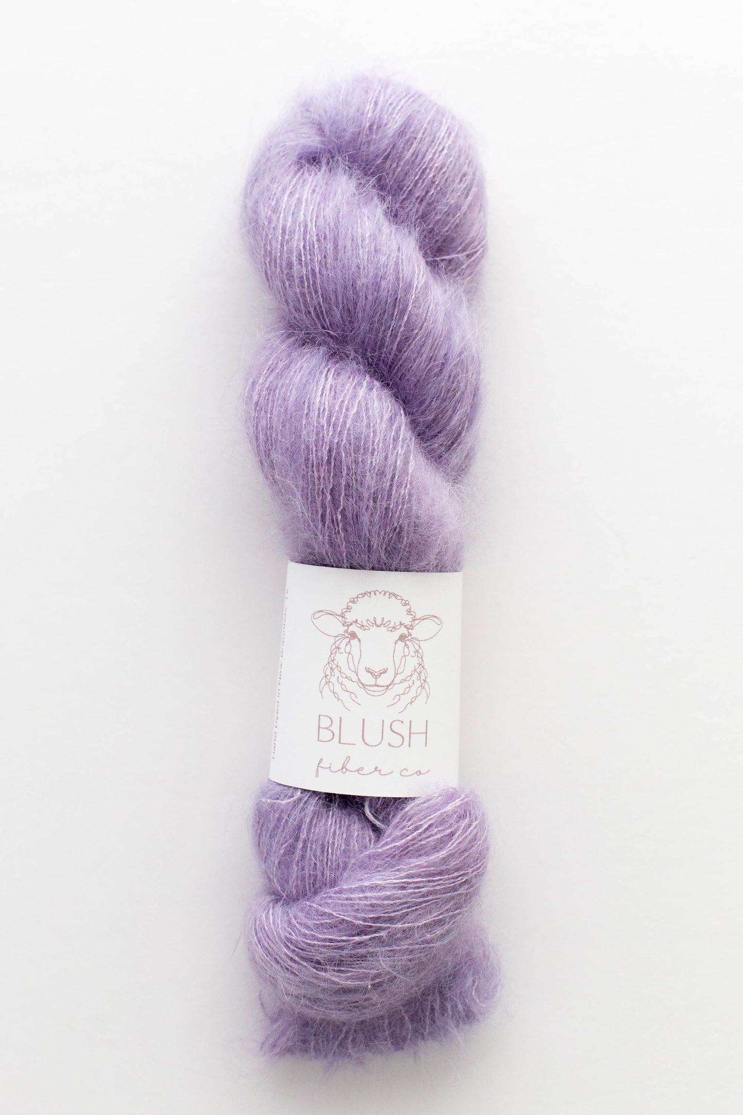 Lilac Mohair Silk