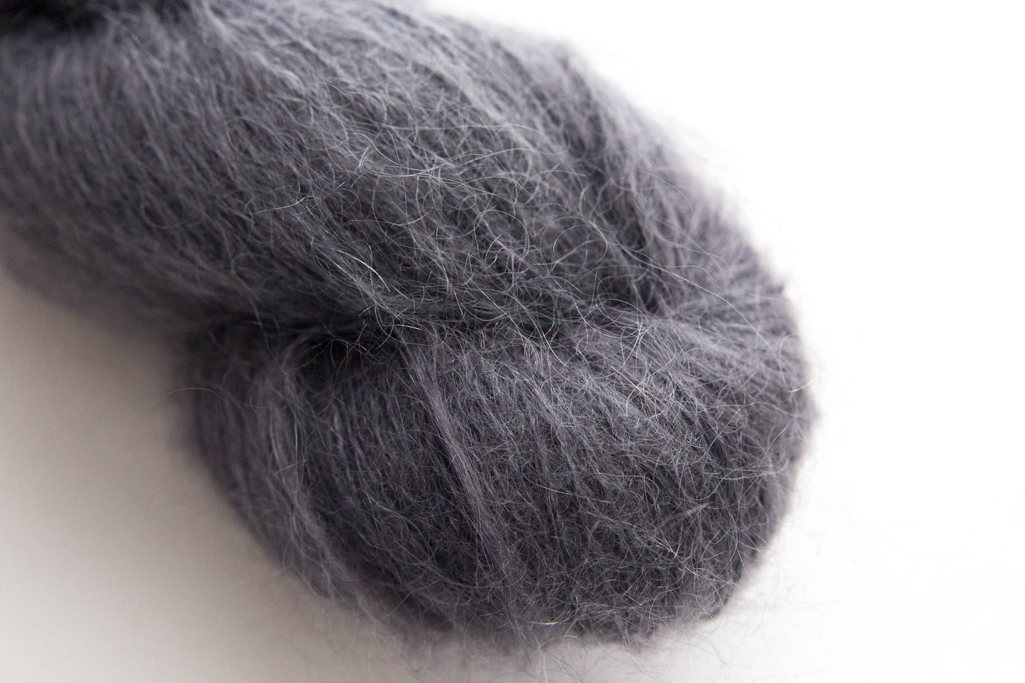 Charcoal Mohair Silk