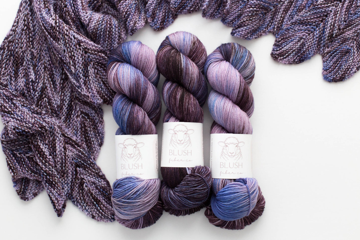 Amethyst Sky SW Merino Nylon